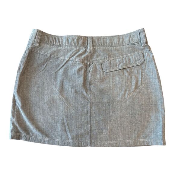 Icebreaker Merino Destiny Skirt Size 30 Wool Blend Womens Gray Heather NWT’s - Picture 4 of 13